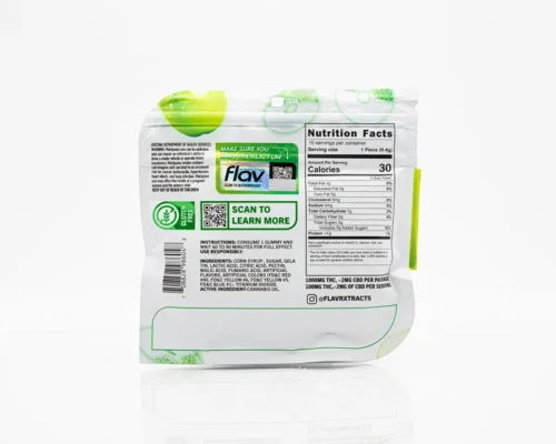 Flav Rings 1000mg Green Apple