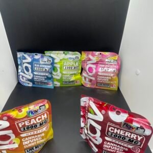 Flav Pink Lemonade Belts (1000mg THC Sour Belts)