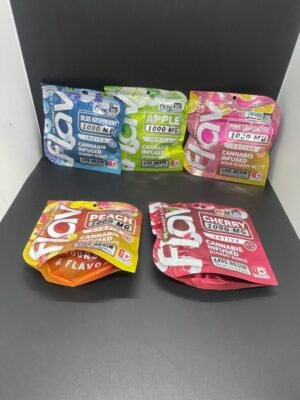 Flav Pink Lemonade Belts (1000mg THC Sour Belts)