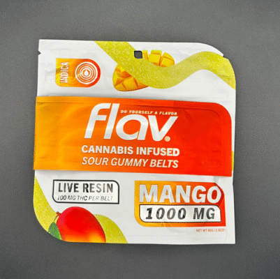Flav Mango Belts 1000mg THC