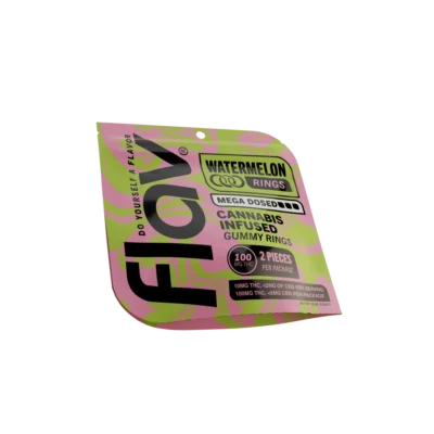 Flav Nighttime Watermelon Rings 100mg