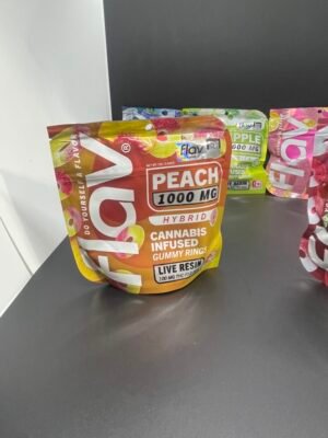 Flav Edibles Cherry Rings 1000mg (THC Gummies)