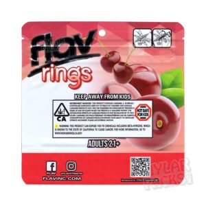 Flav Edibles Cherry Rings 1000mg (THC Gummies)