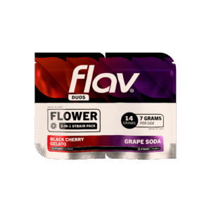 Flav Duos Black Cherry Gelato & Grape Soda Cannabis Strains
