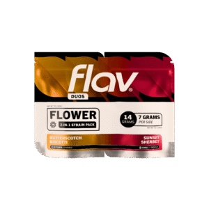 Flav Duos Butterscotch Biscotti & Sunset Cannabis Strains