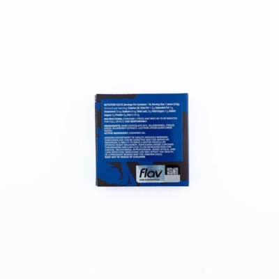 FLAV Blueberry Artisan Dark Chocolate Bar – 1200mg Live Resin