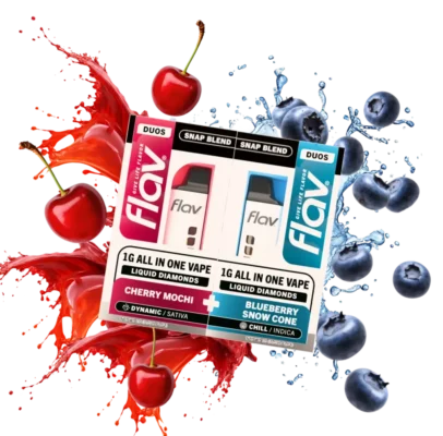 Flav Disposable Cherry Mochi - SNAP Duo Vapes 2g