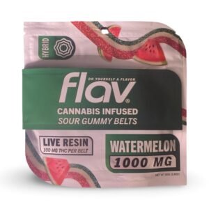 Flav Rings 1000mg Watermelon THC Gummy