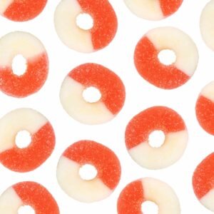Flav Rings 1000mg Watermelon THC Gummy